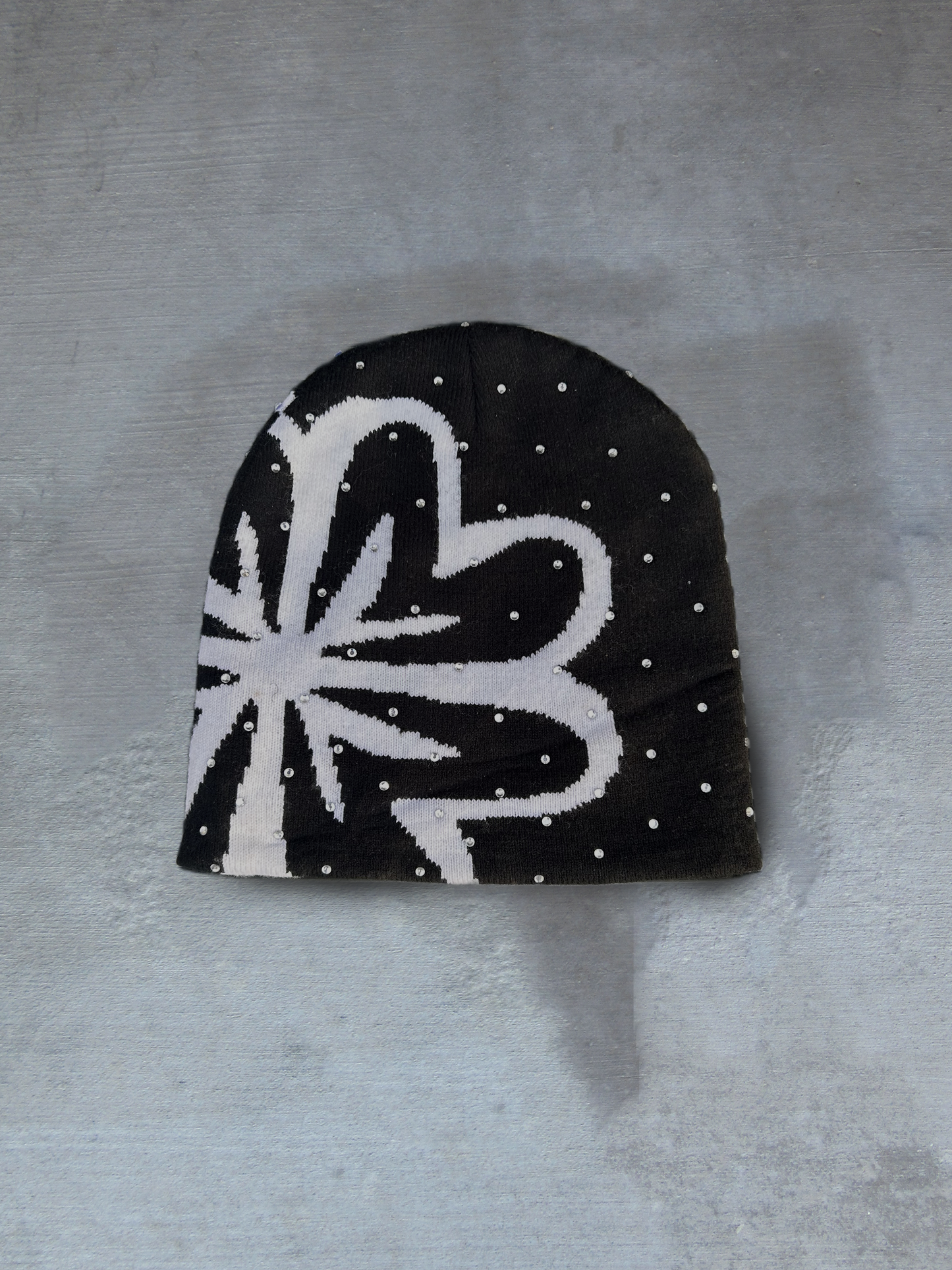 Studded Beanie "Black"