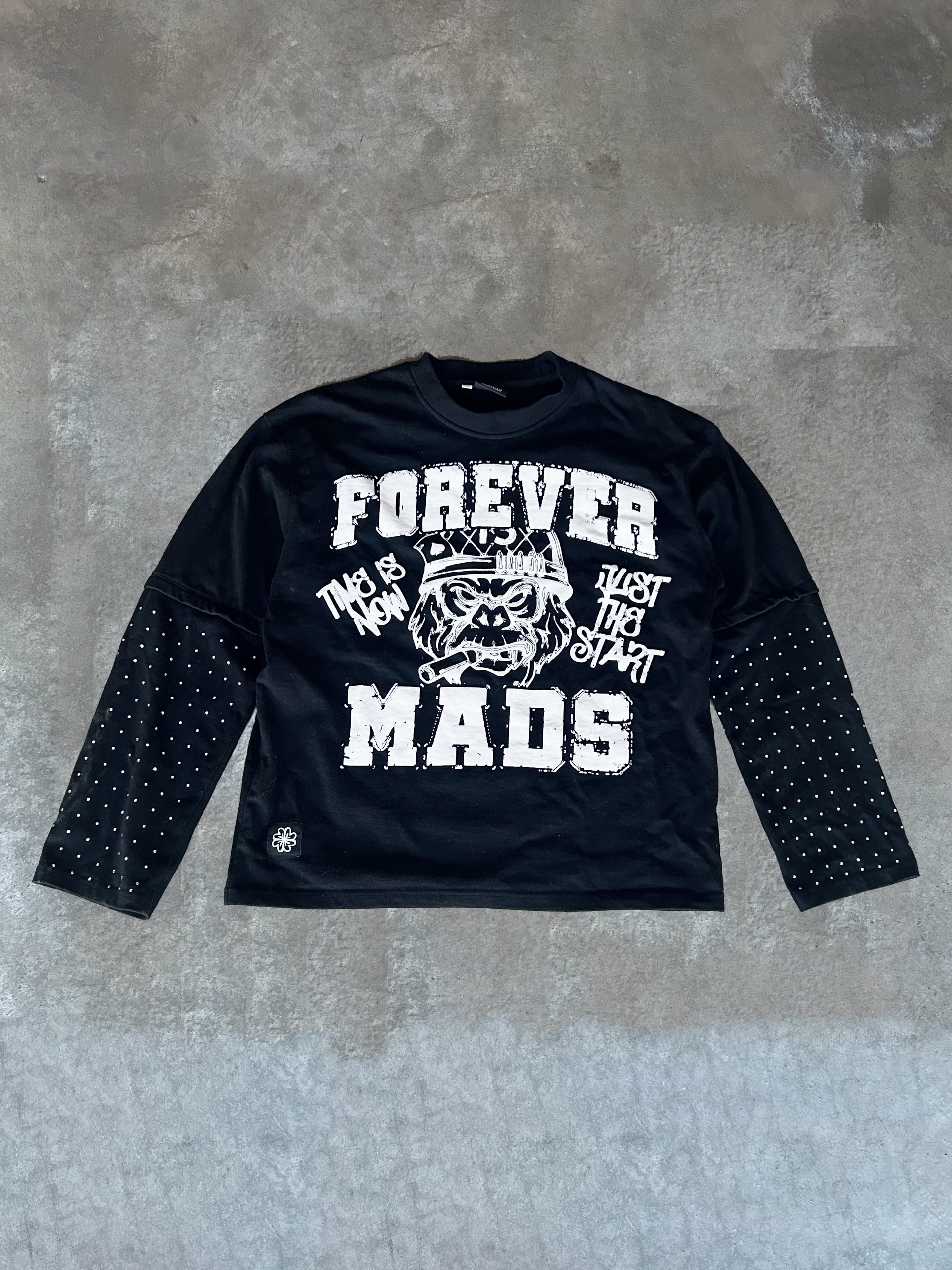 Studded Tee "Black"