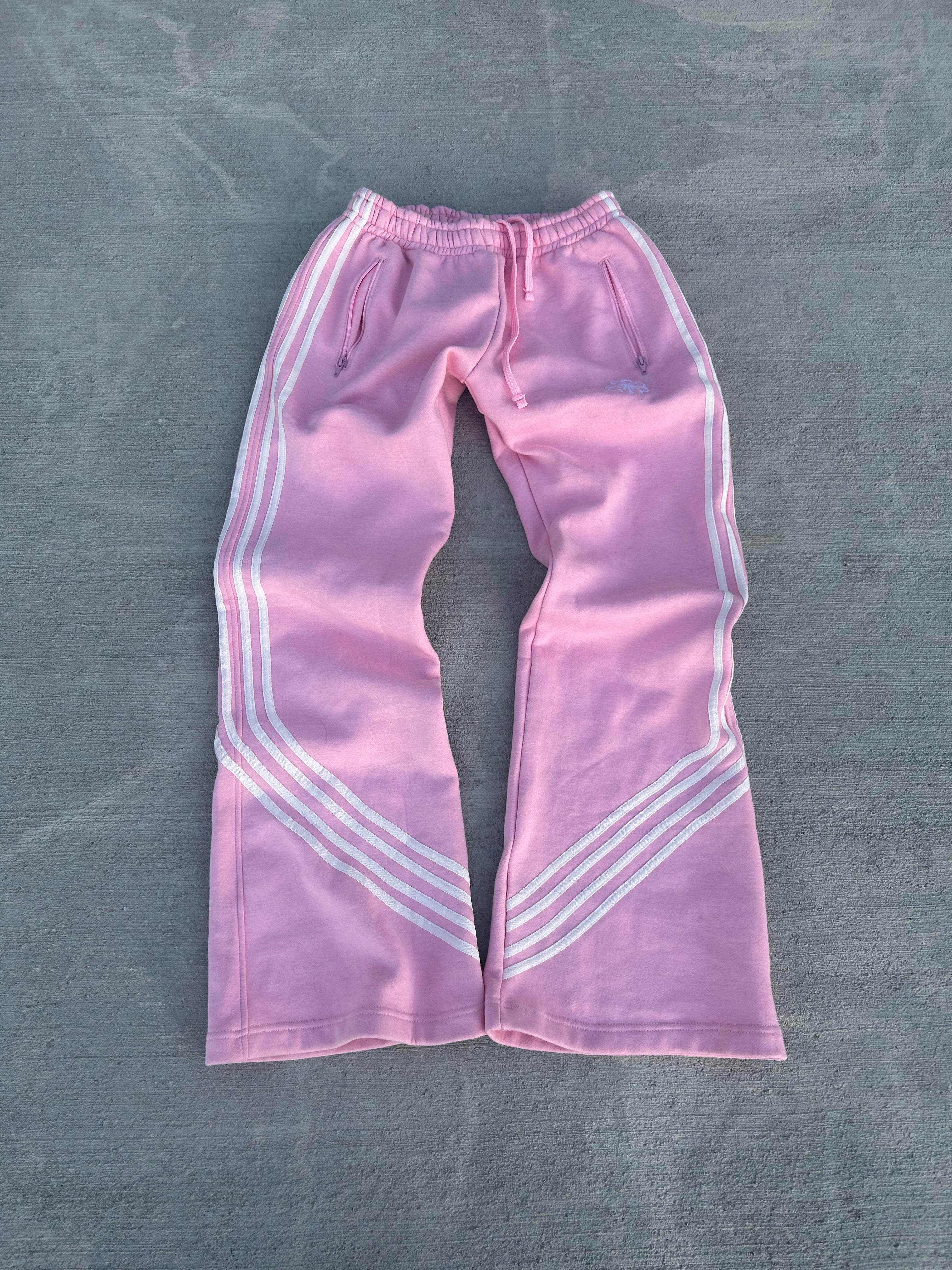 Running Man Sweats "Pink"π