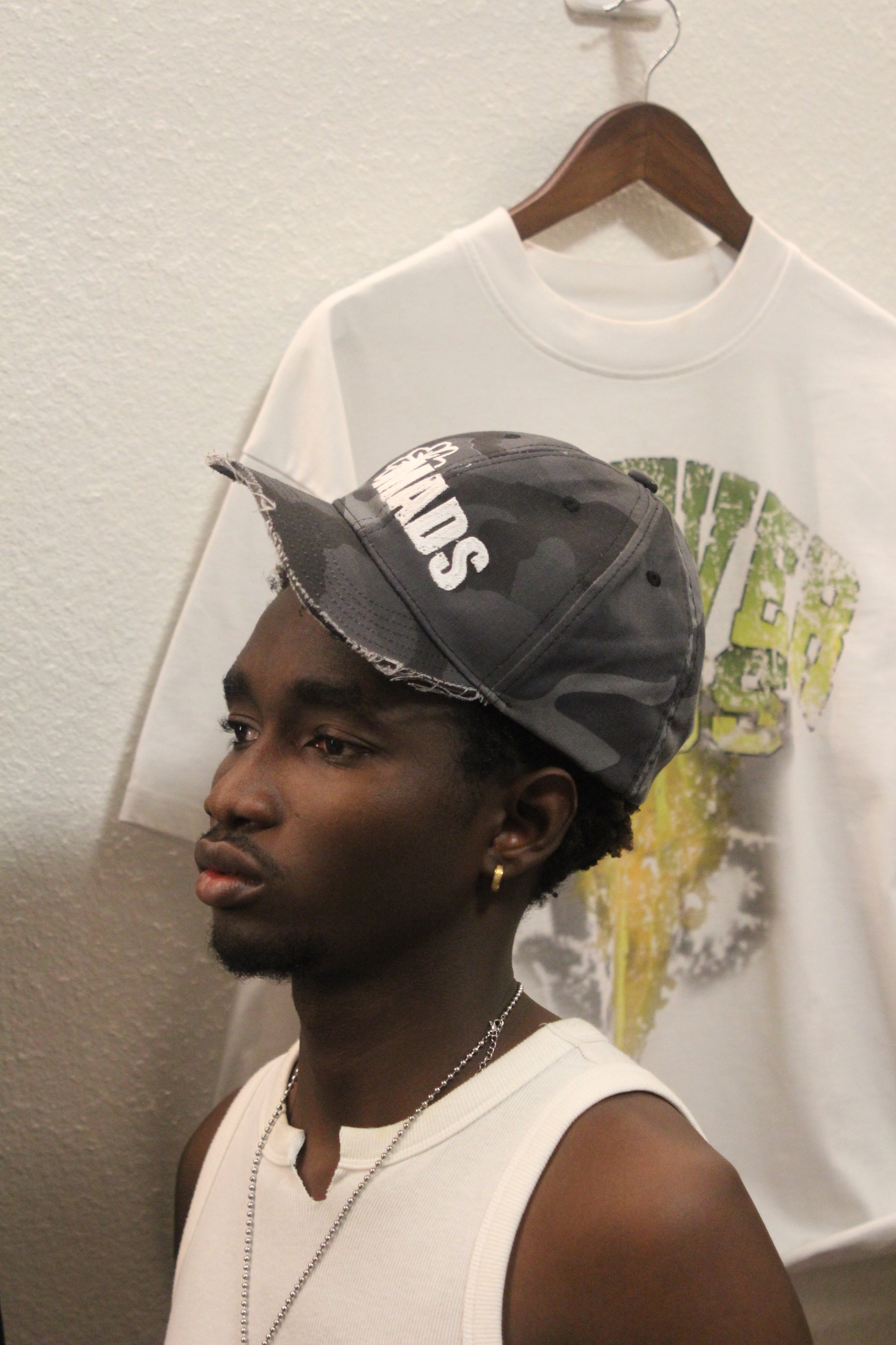 Wrath Hat (grey camo)