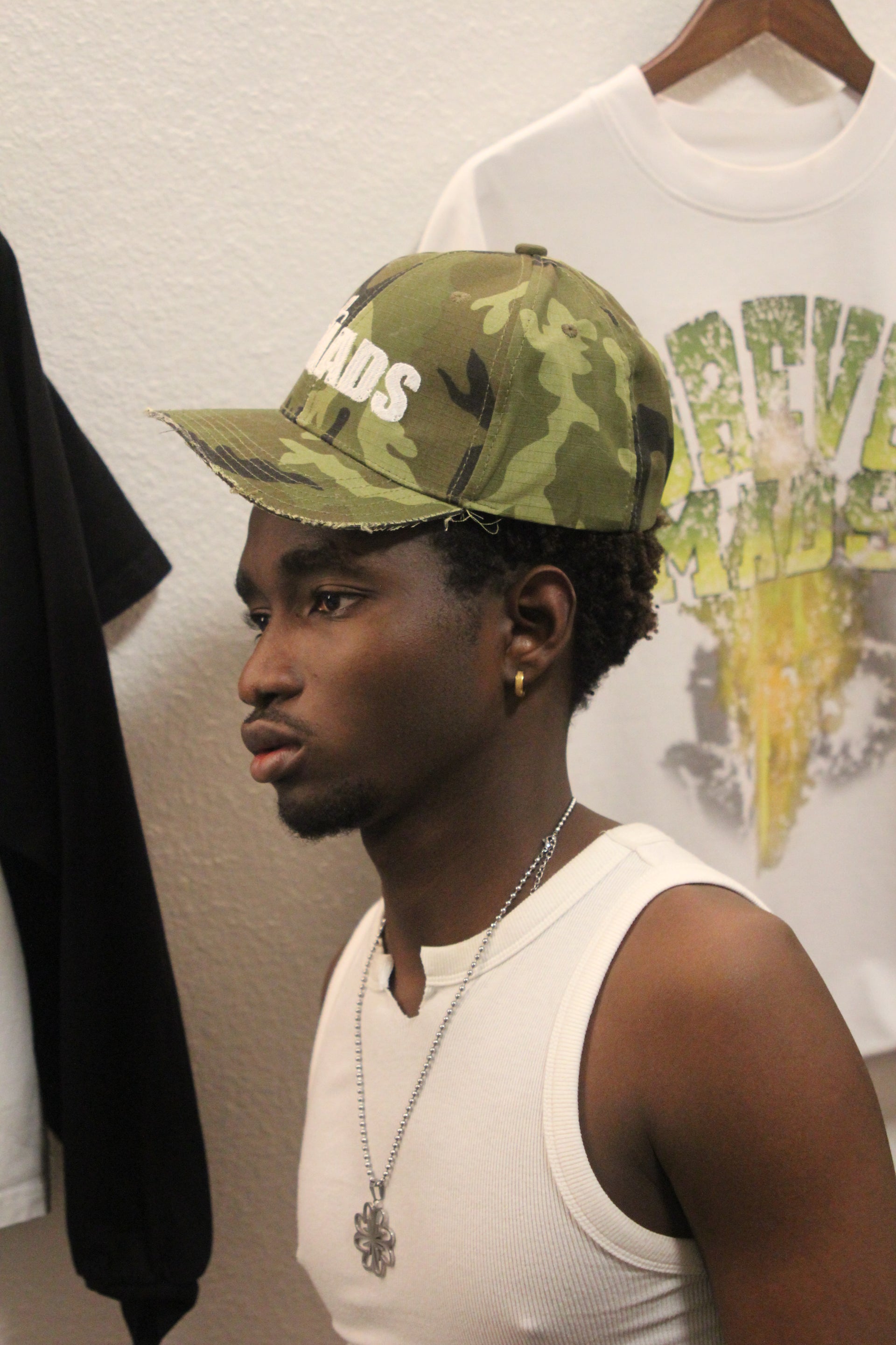 Wrath Hat (green camo)