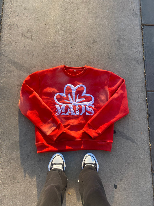 MADS Crewneck "RED"💫