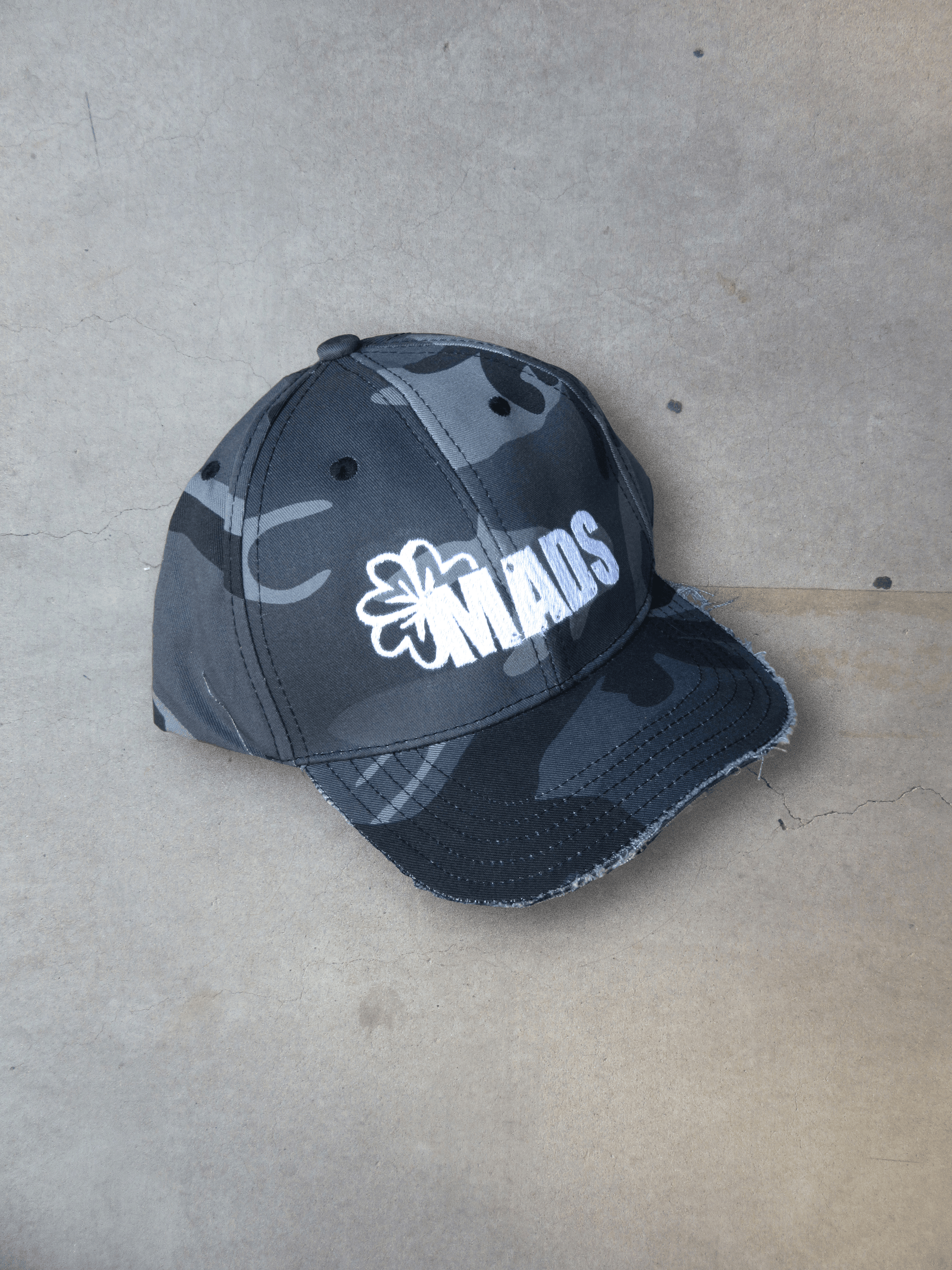 Wrath Hat (grey camo)